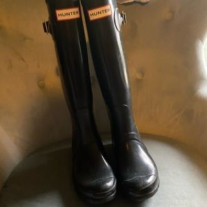 Black Hunter Rain Boots